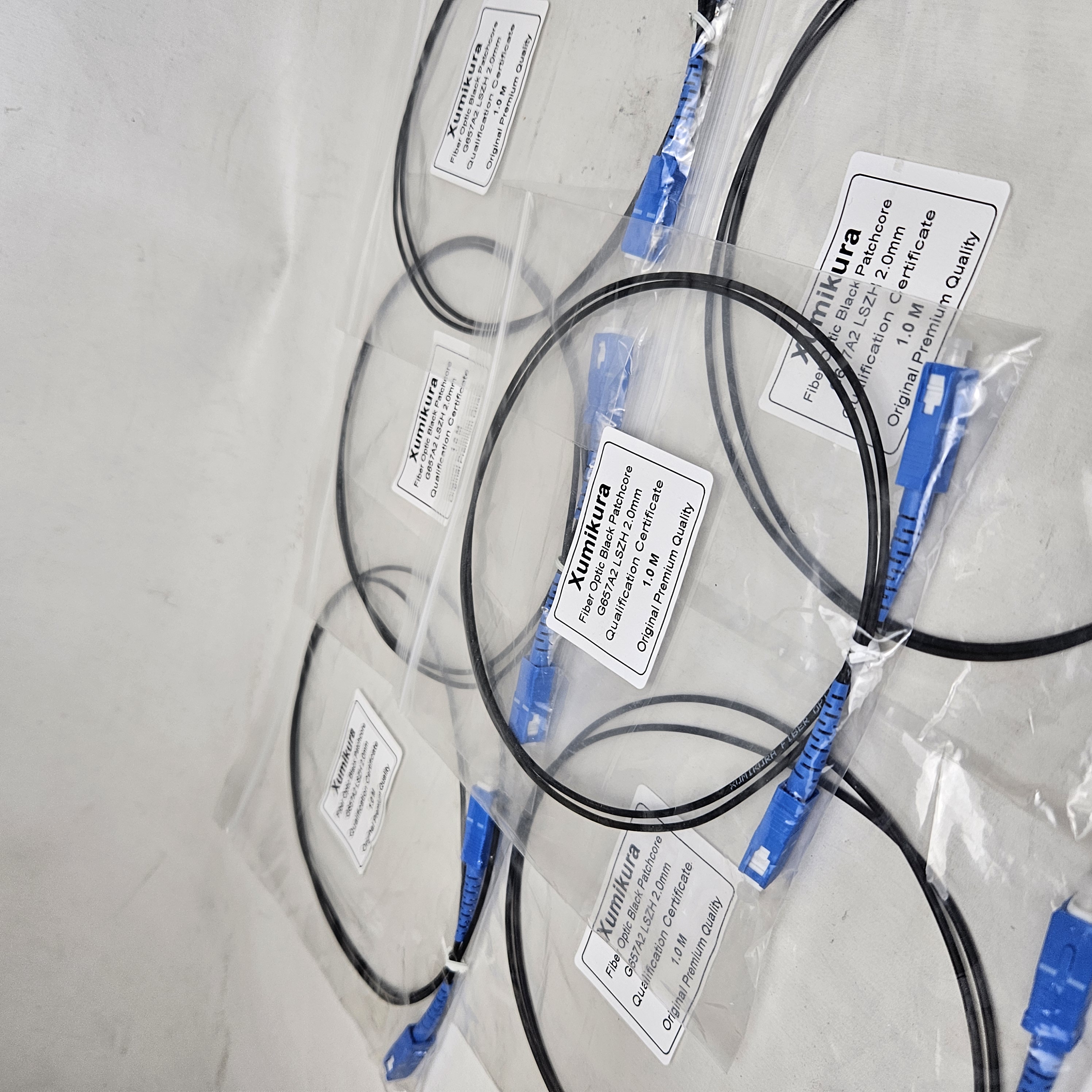 Patchord 1m 2mm Xumikura black