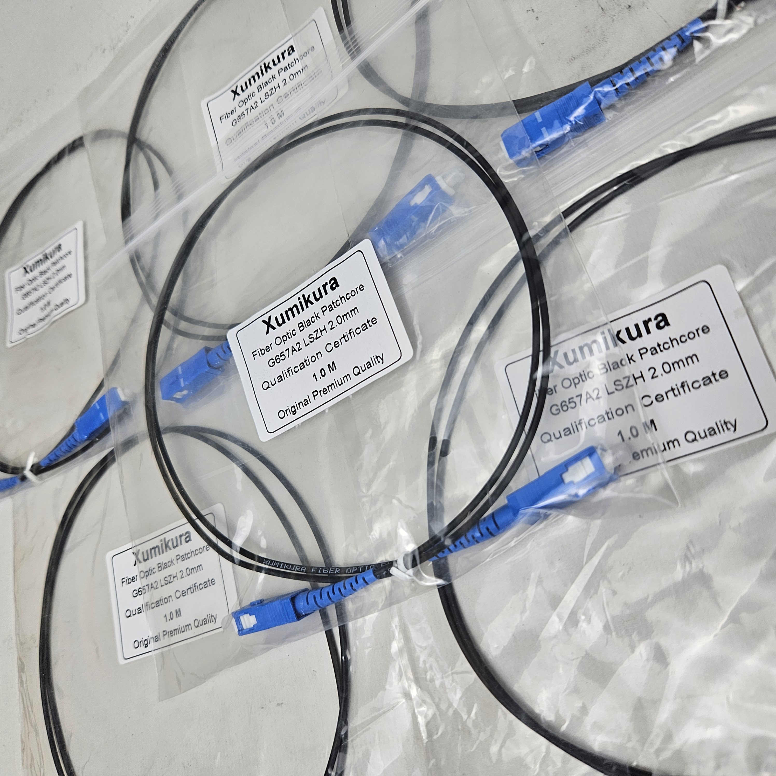 Patchord 1m 2mm Xumikura black